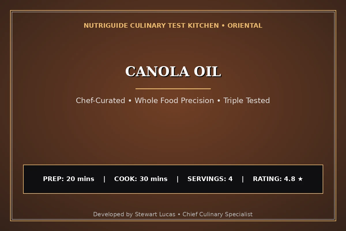 Canola Oil