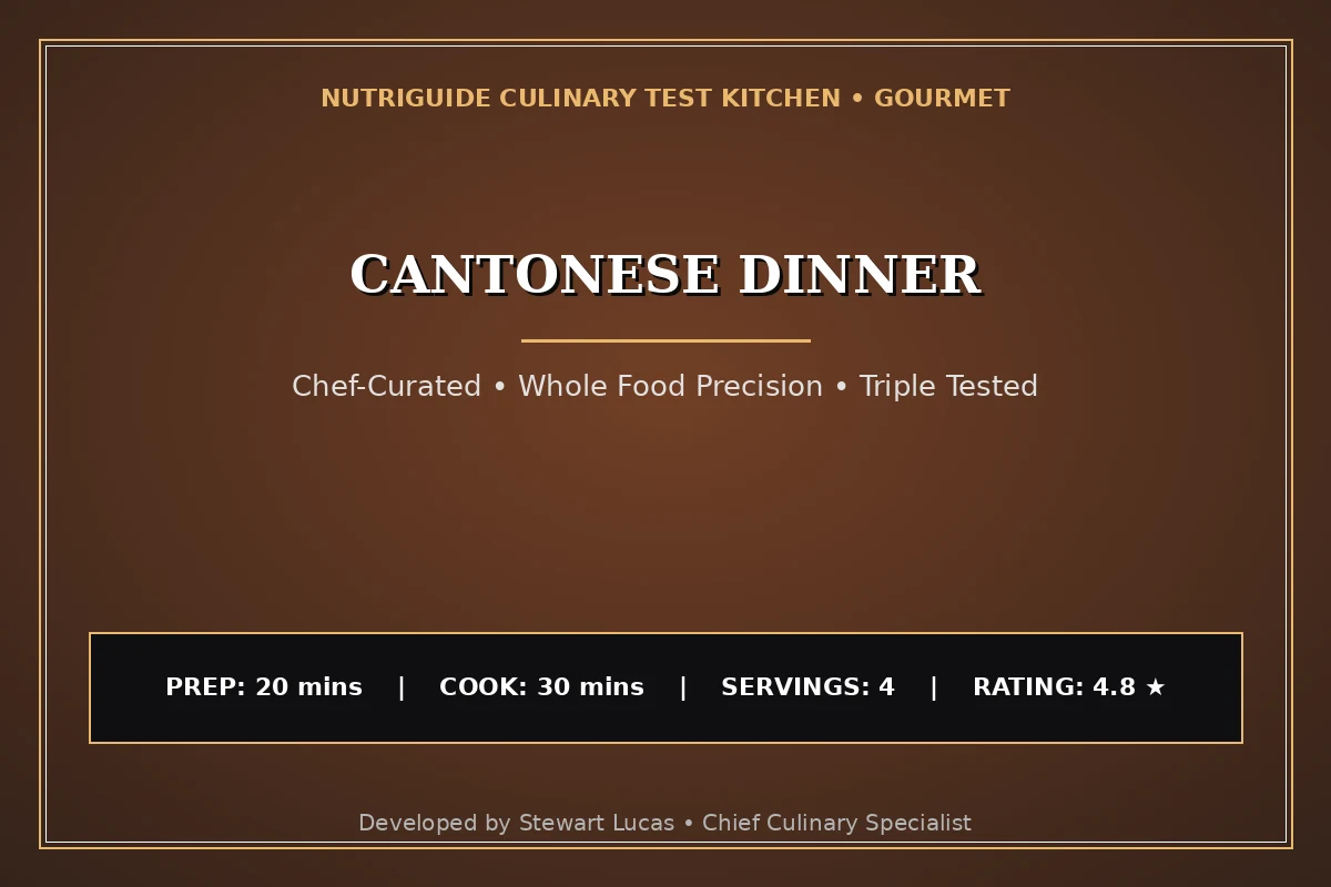 Cantonese Dinner