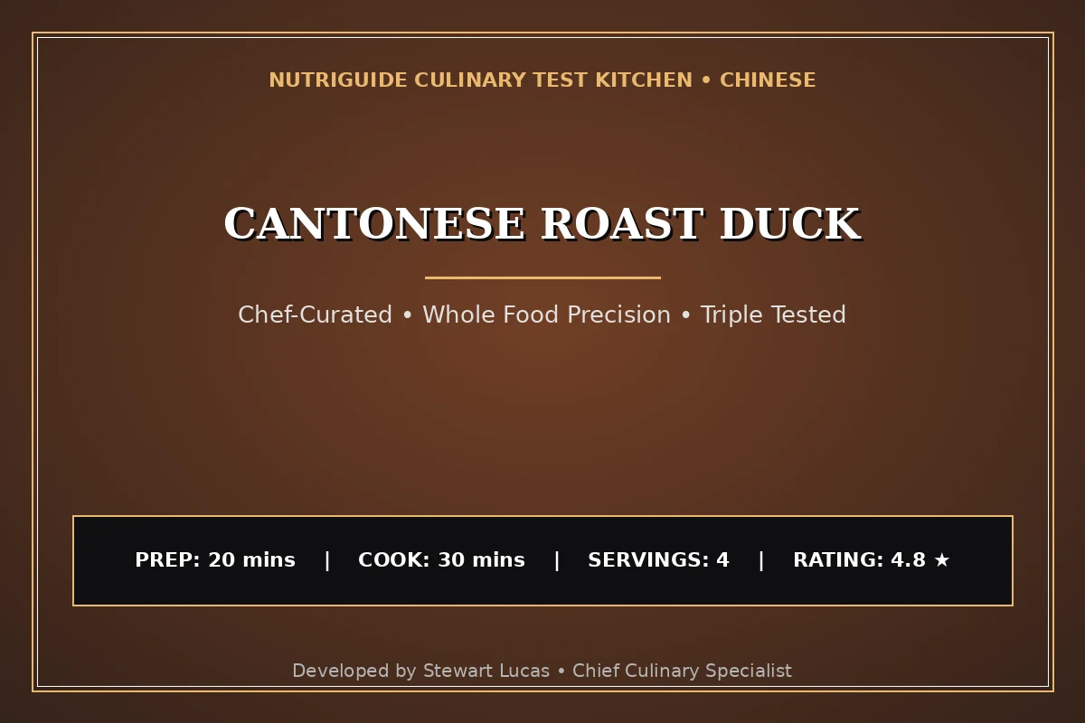Cantonese Roast Duck