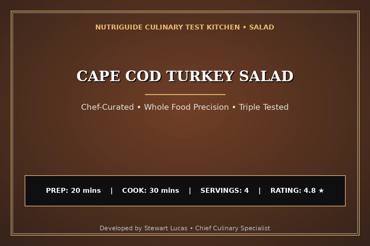 Cape Cod Turkey Salad