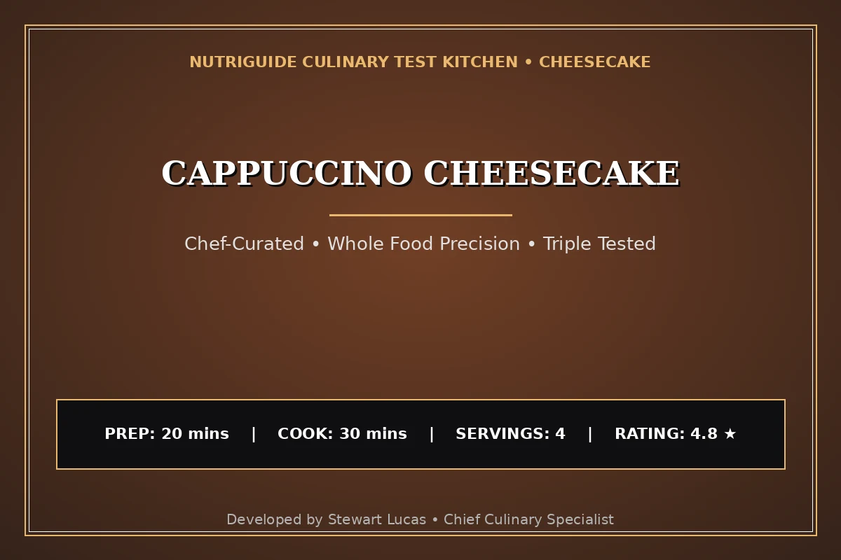 Cappuccino Cheesecake