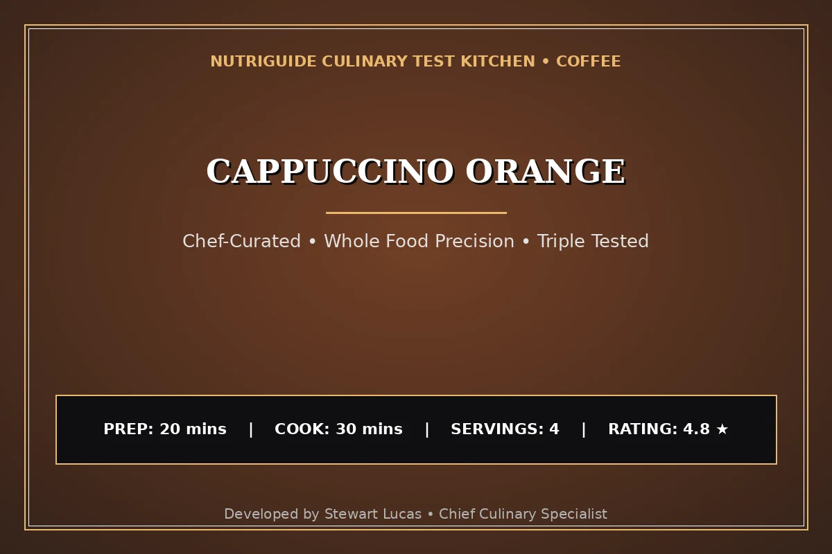 Cappuccino Orange