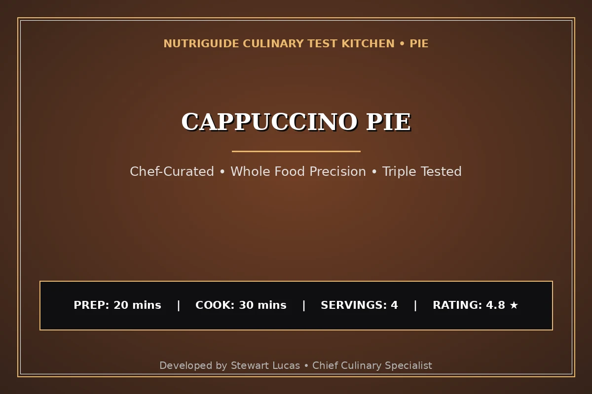 Cappuccino Pie