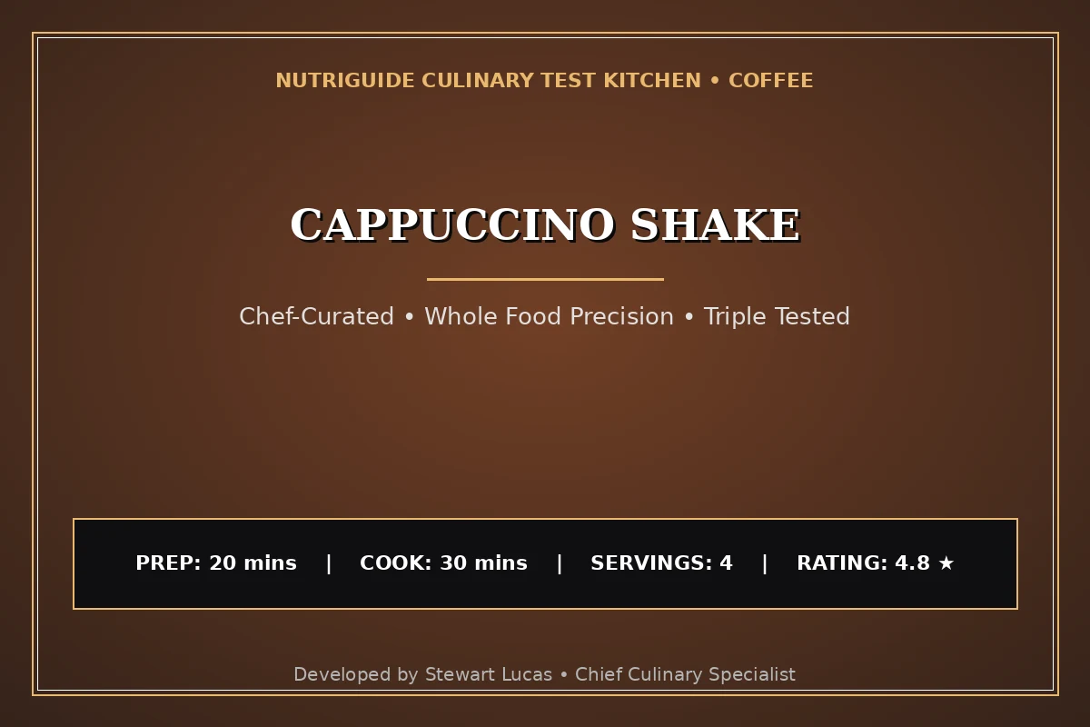 Cappuccino Shake