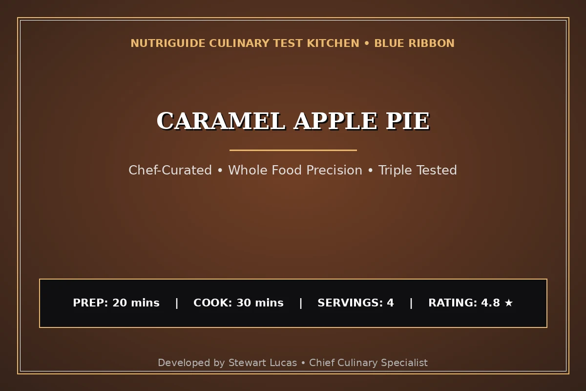 Caramel Apple Pie