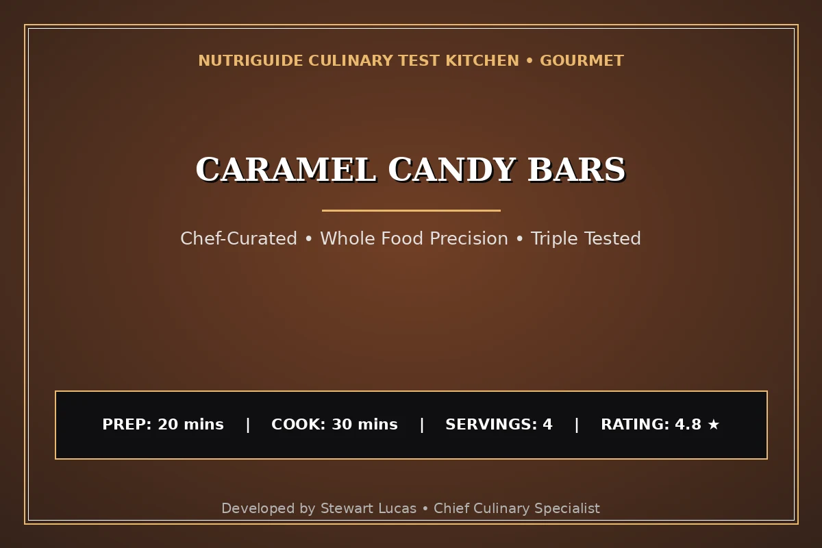 Caramel Candy Bars