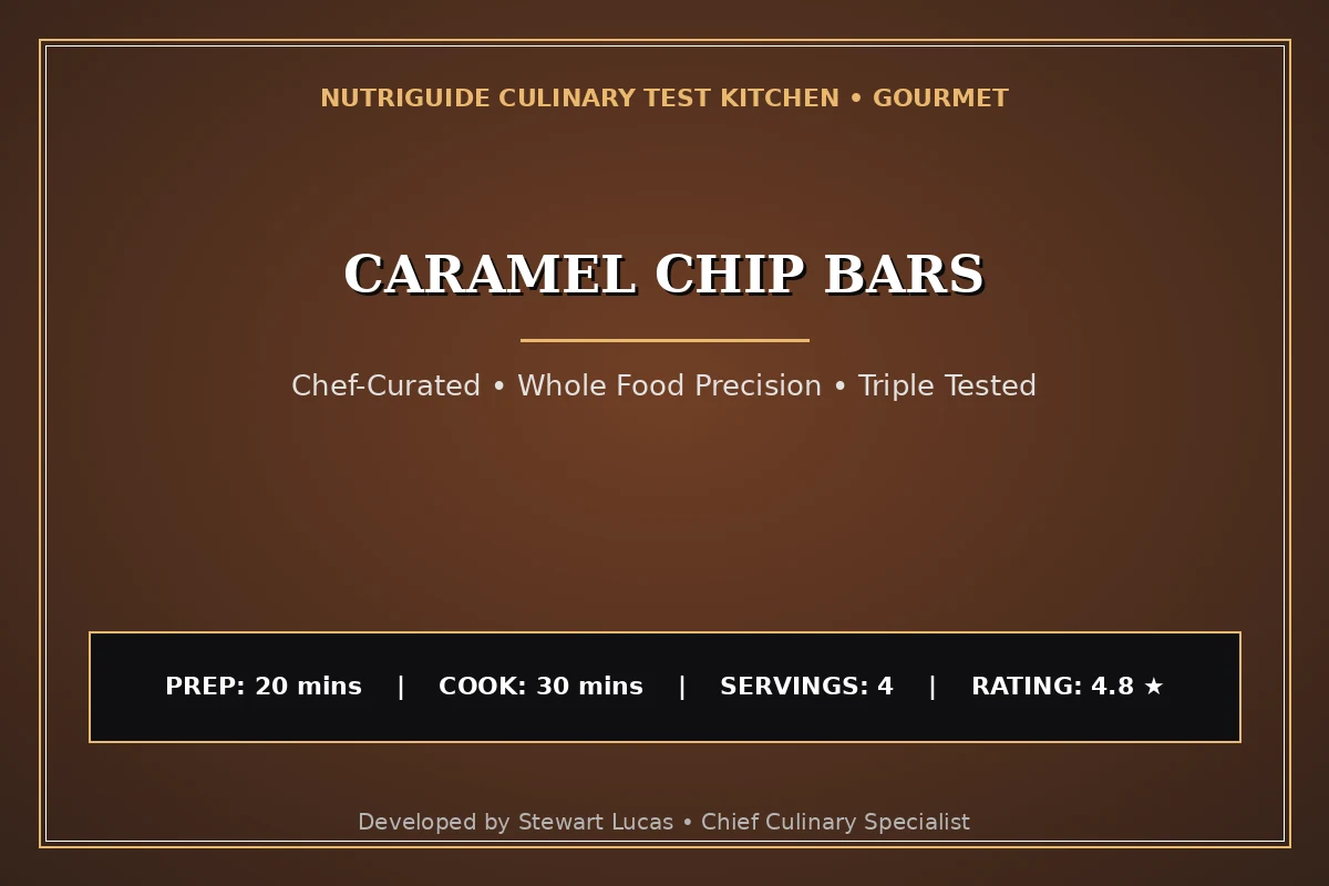 Caramel Chip Bars