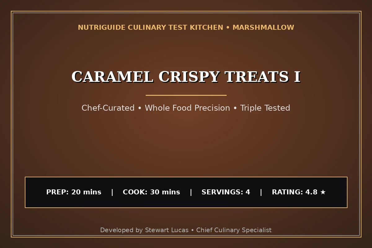 Caramel Crispy Treats I