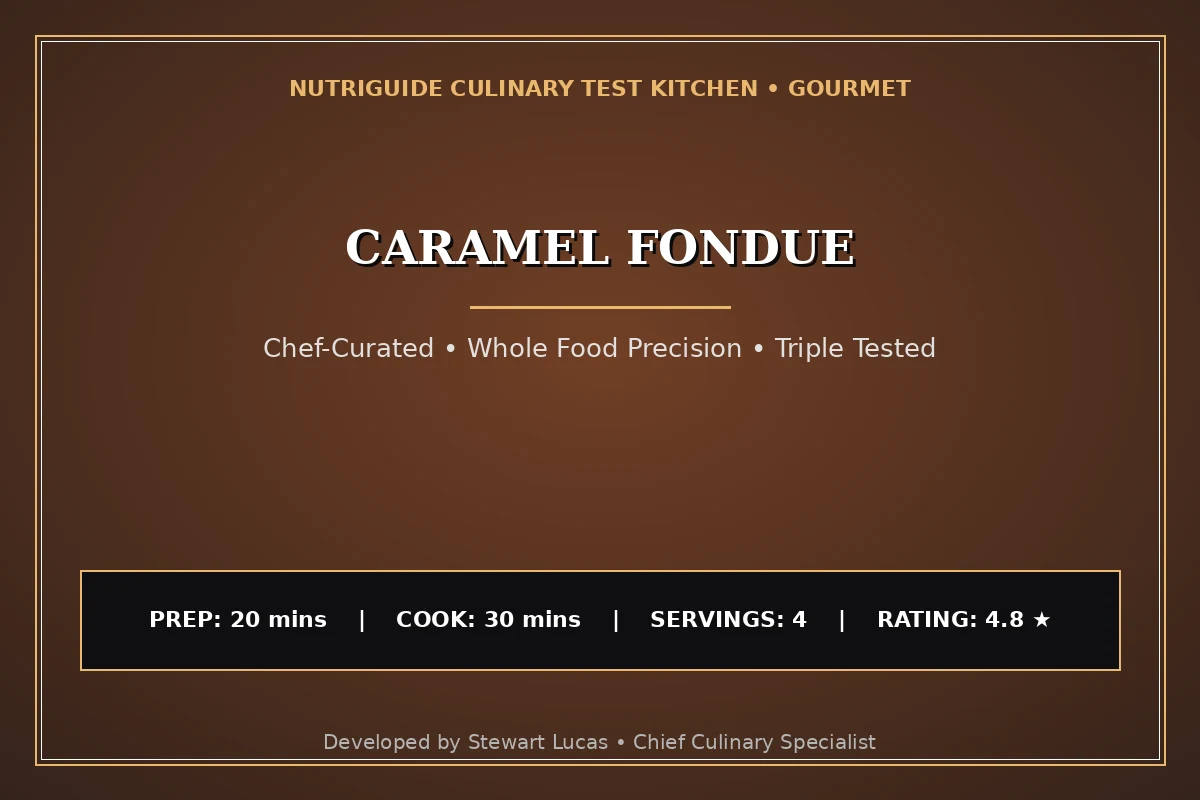 Caramel Fondue