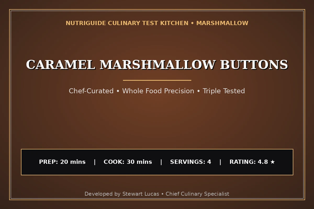 Caramel Marshmallow Buttons