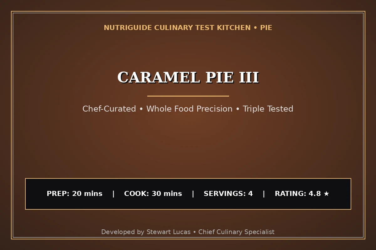 Caramel Pie Iii