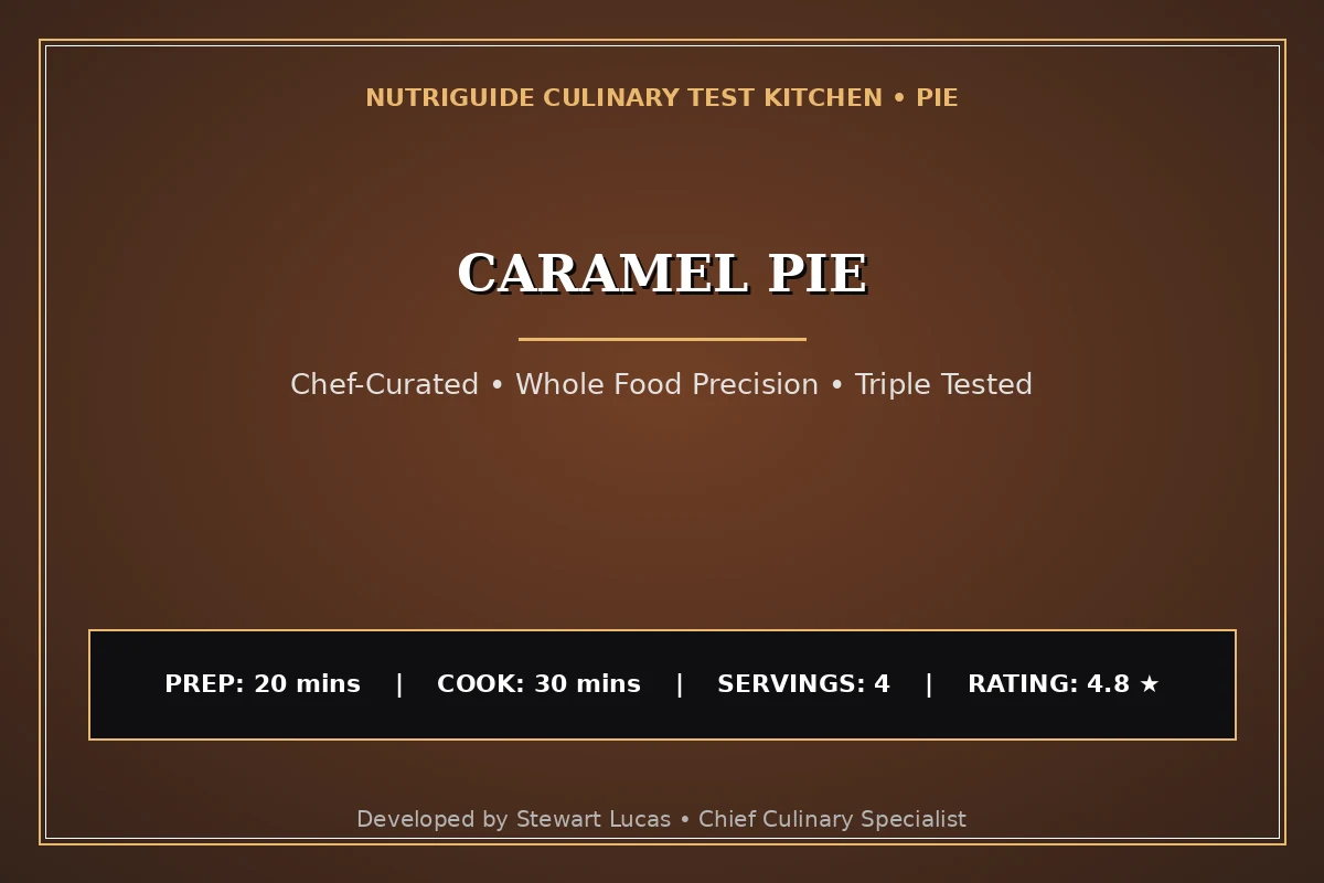 Caramel Pie