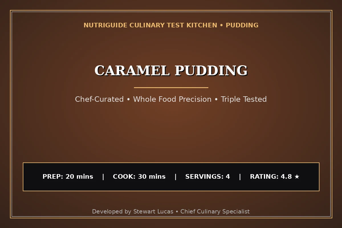 Caramel Pudding