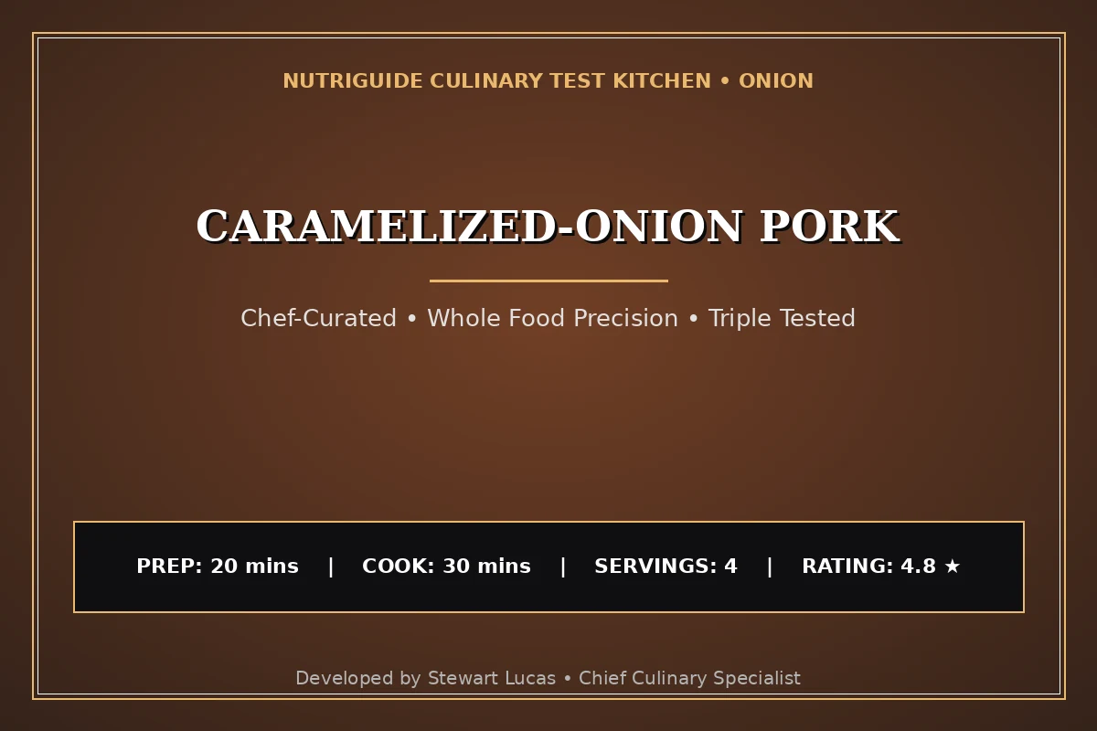 Caramelized-Onion Pork