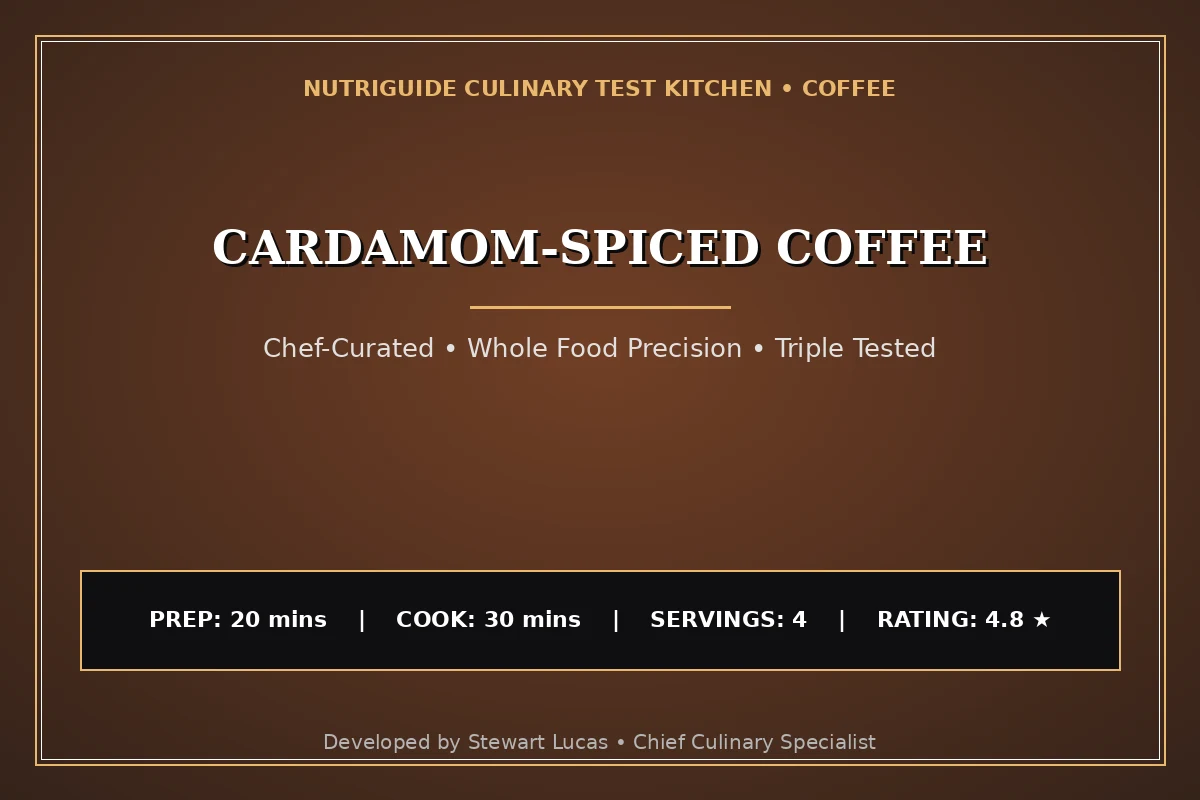 Cardamom-Spiced Coffee