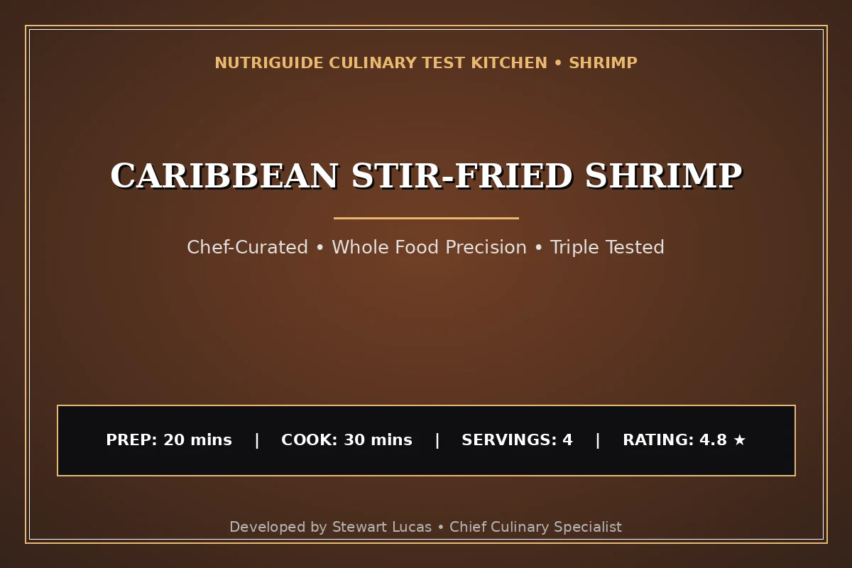 Caribbean Stir-Fried Shrimp