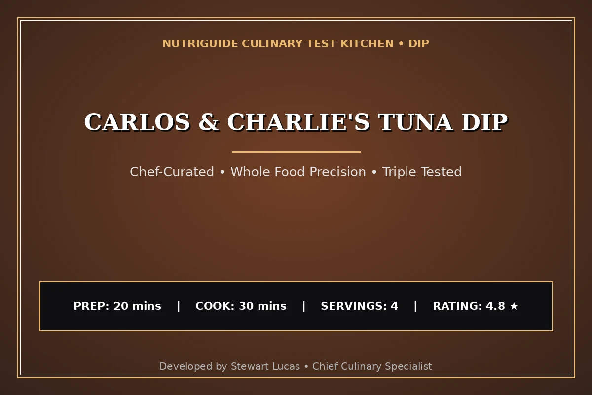 Carlos & Charlie'S Tuna Dip
