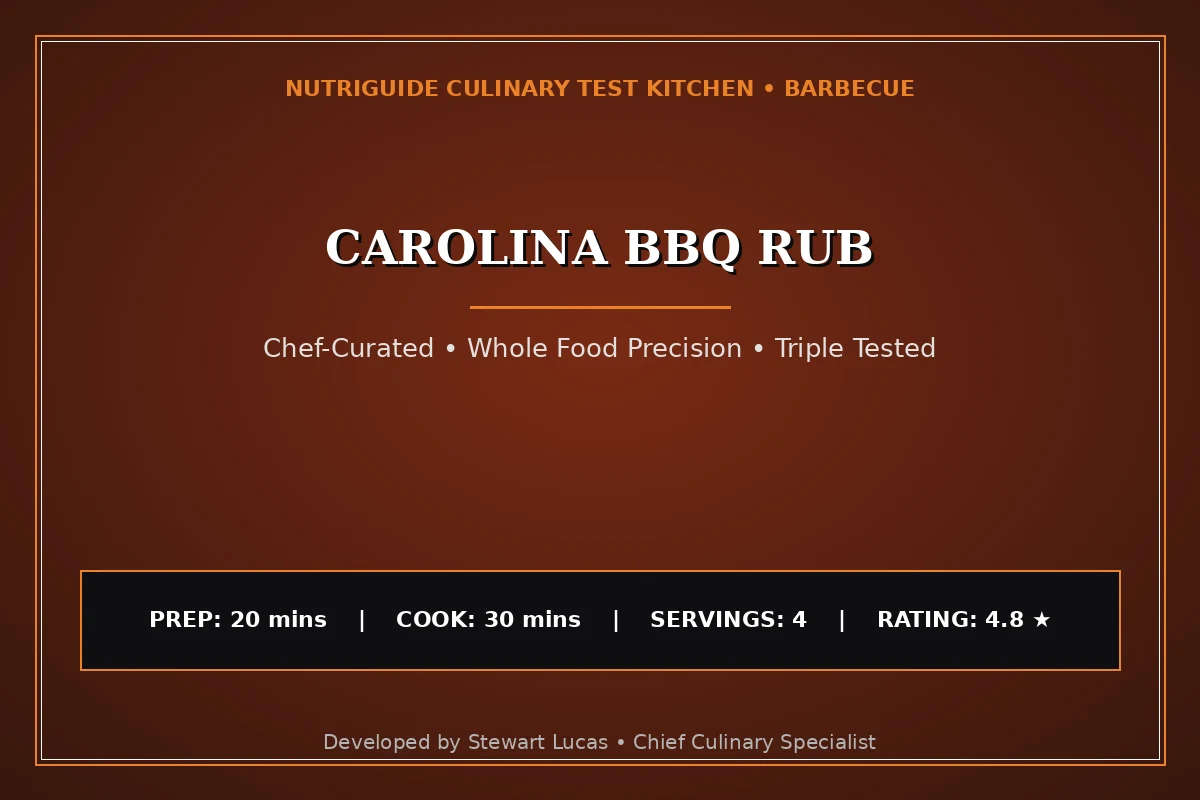 Carolina Bbq Rub