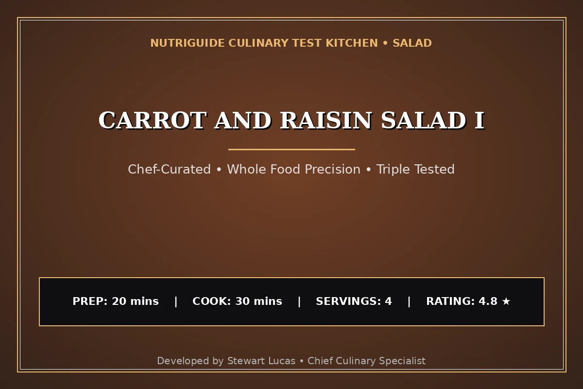 Carrot And Raisin Salad I
