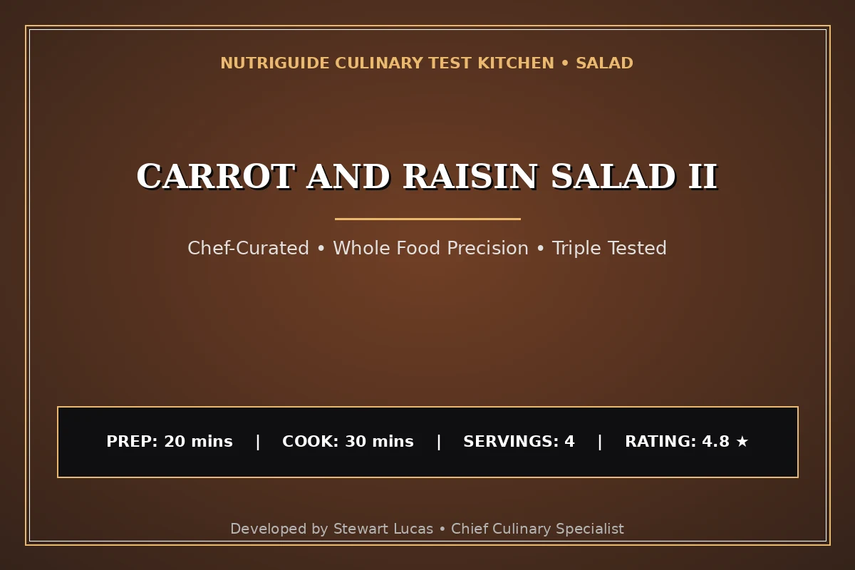 Carrot And Raisin Salad Ii