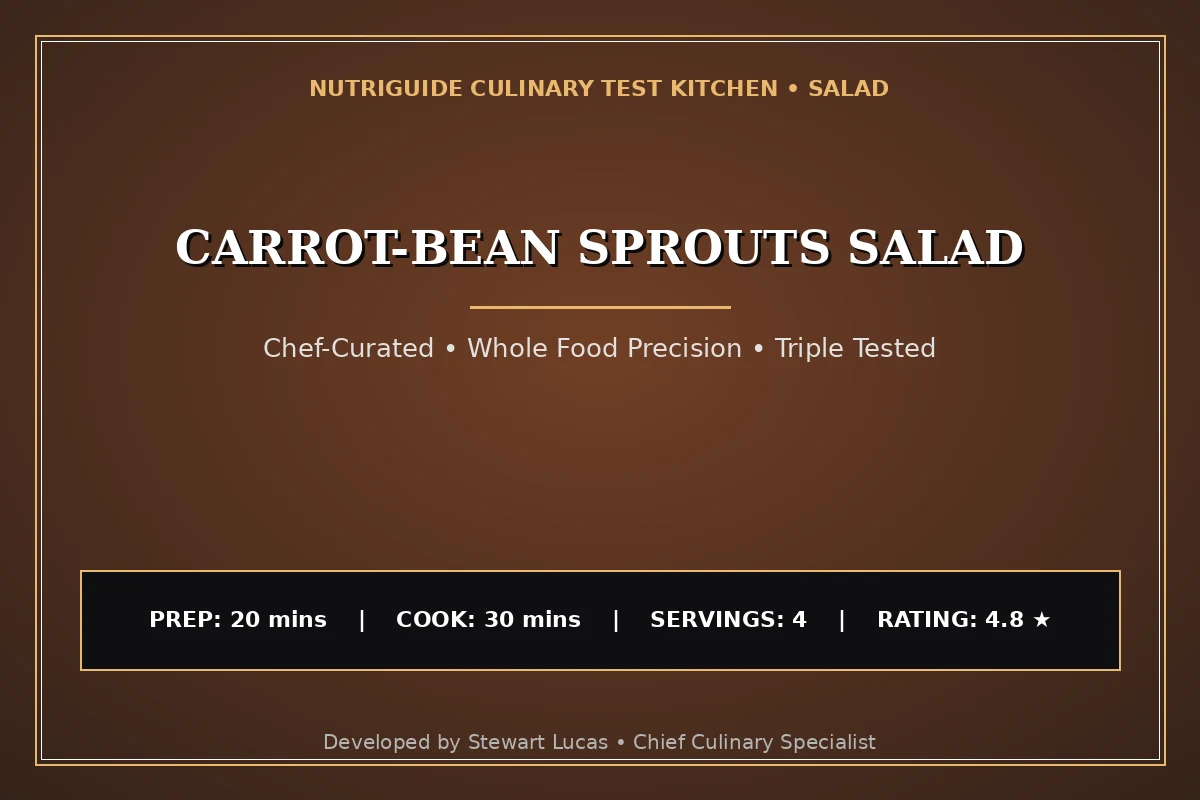 Carrot-Bean Sprouts Salad