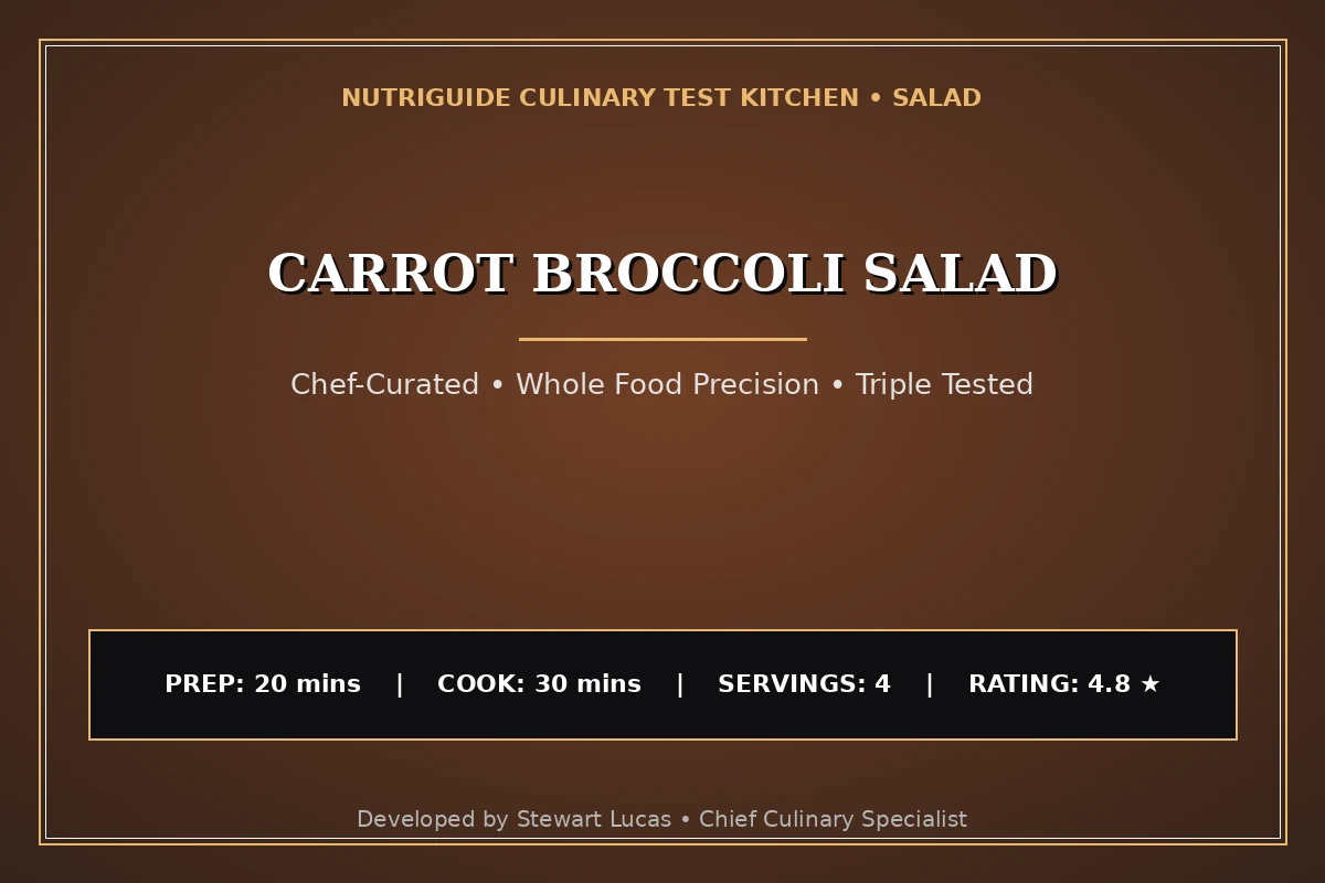 Carrot Broccoli Salad