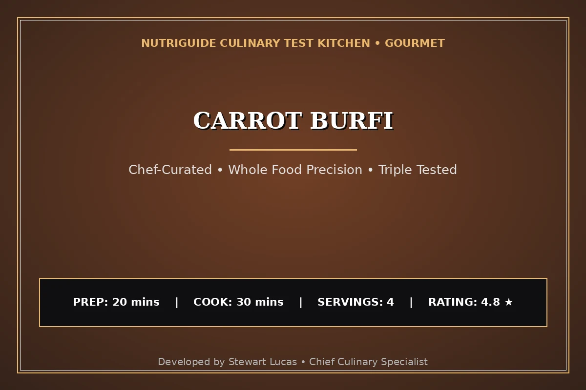 Carrot Burfi