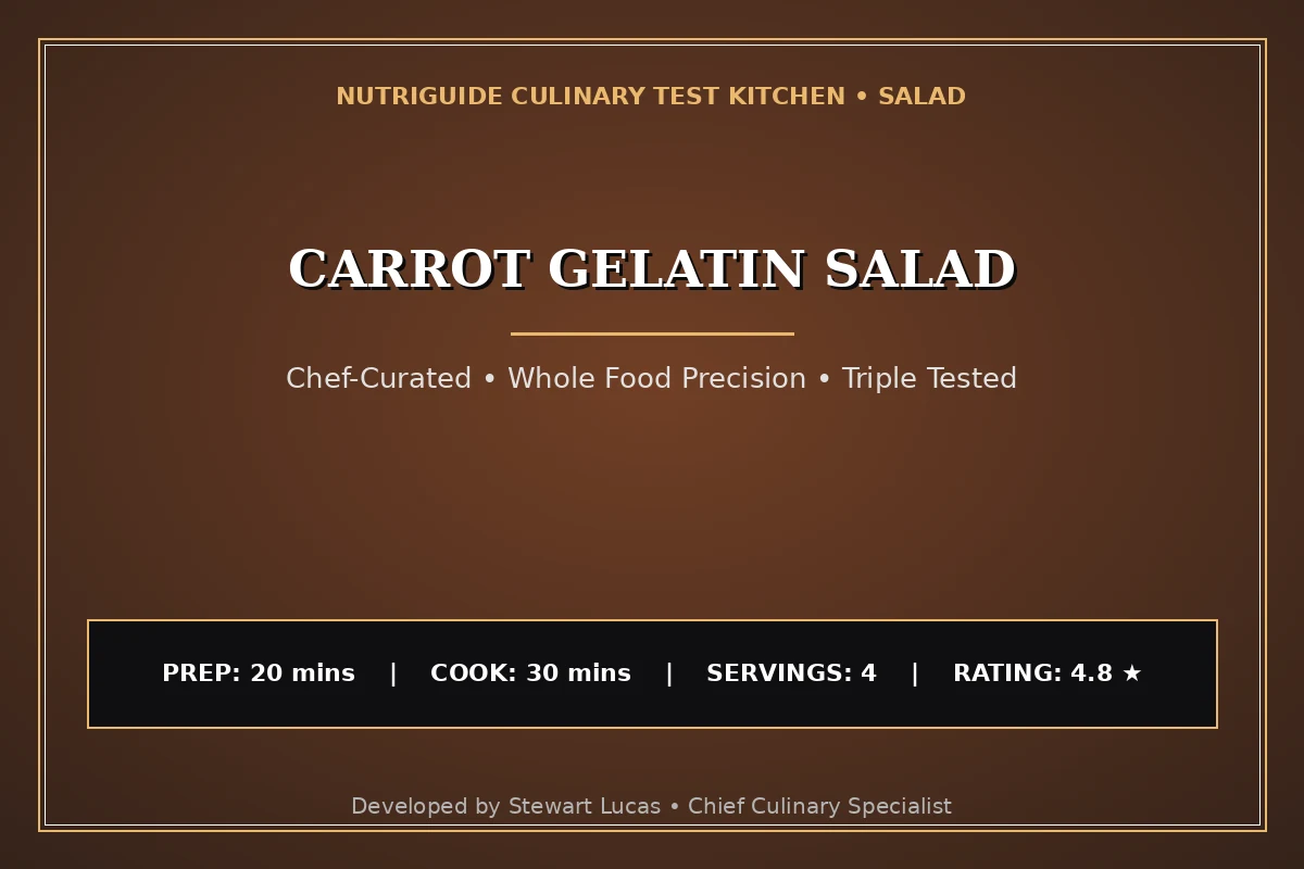 Carrot Gelatin Salad
