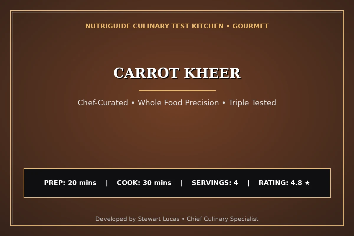 Carrot Kheer