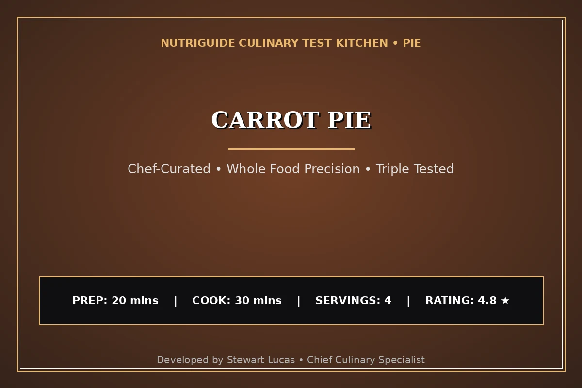 Carrot Pie
