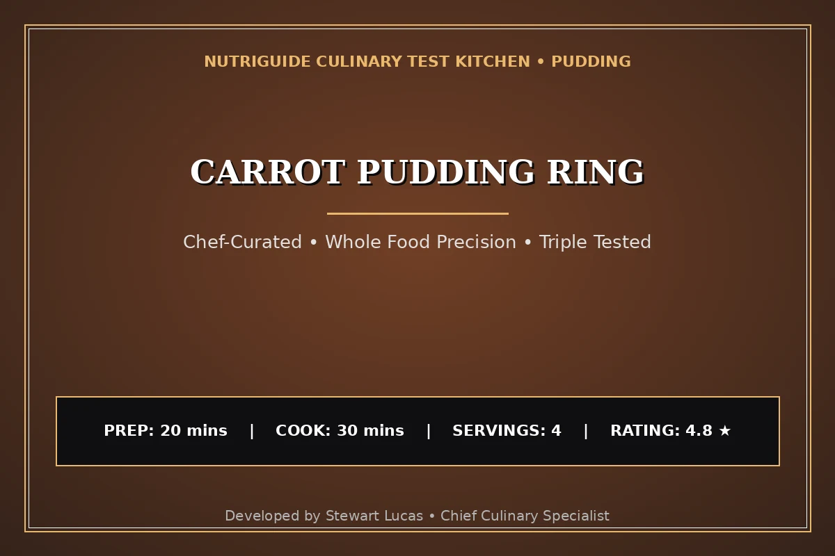 Carrot Pudding Ring