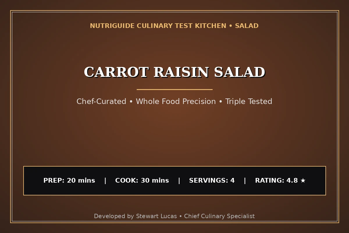 Carrot Raisin Salad