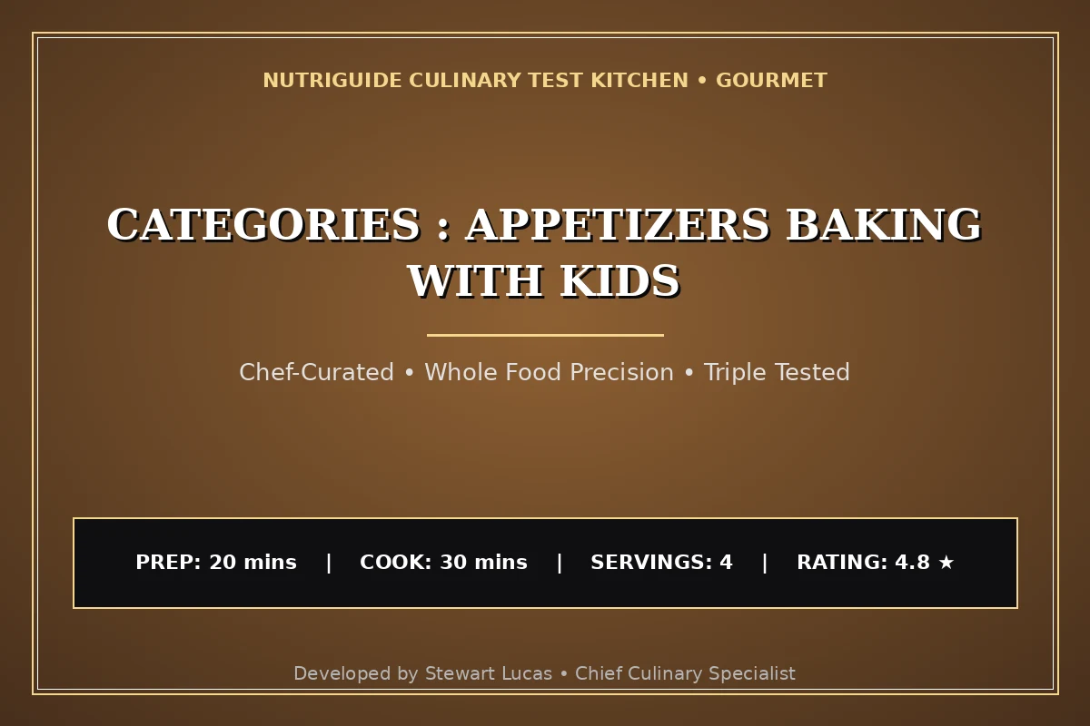 Categories : Appetizers Baking With Kids