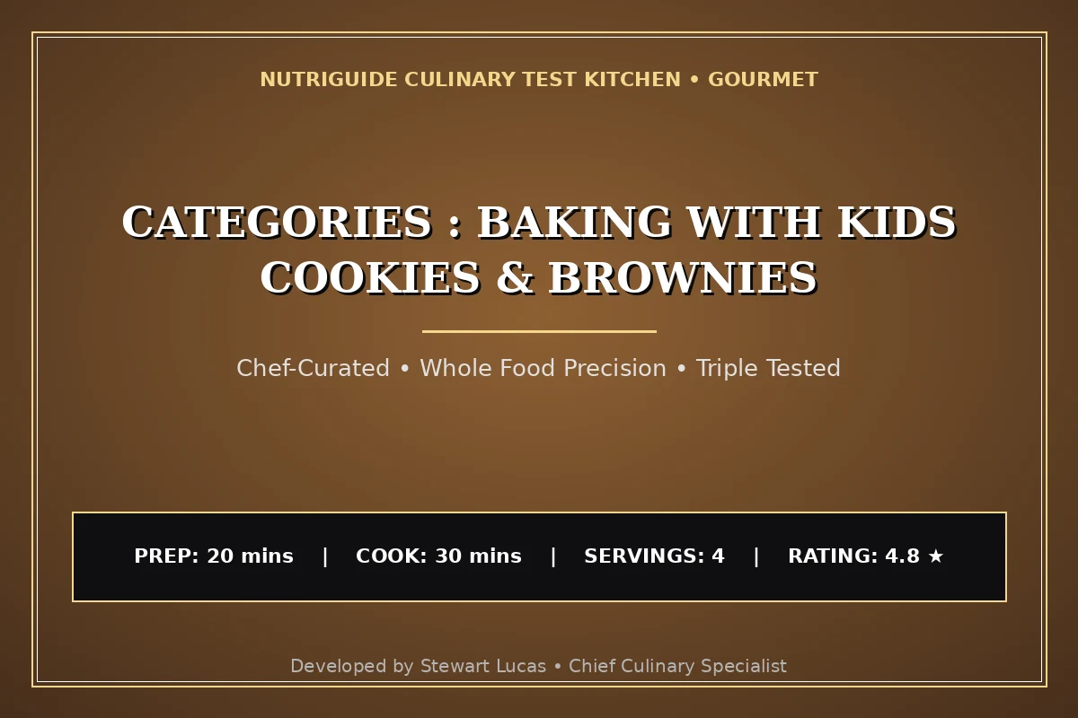 Categories : Baking With Kids Cookies & Brownies