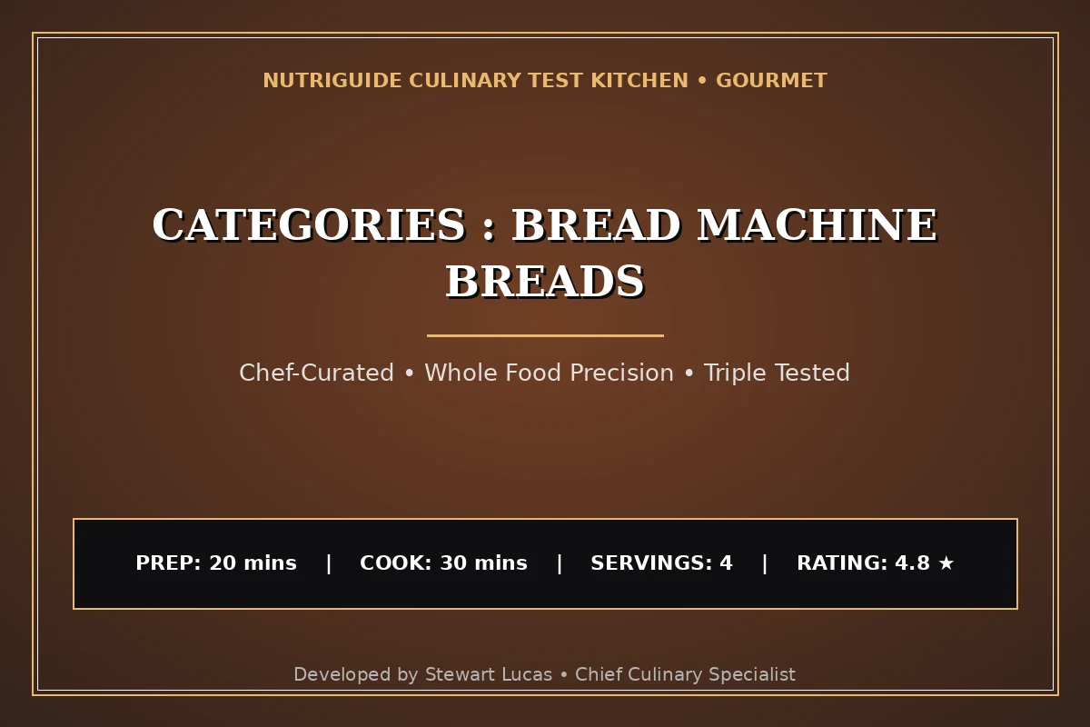 Categories : Bread Machine Breads