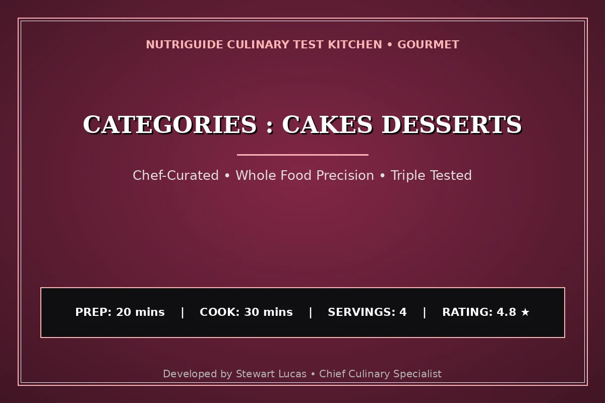 Categories : Cakes Desserts