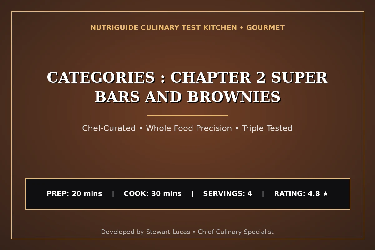 Categories : Chapter 2 Super Bars And Brownies
