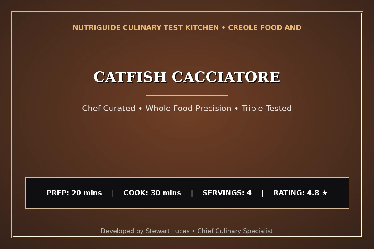 Catfish Cacciatore