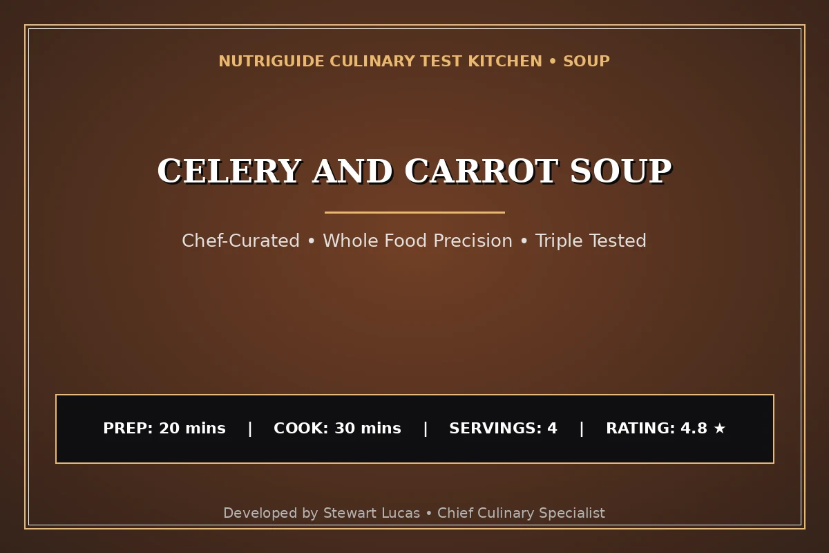 Celery And Carrot Soup