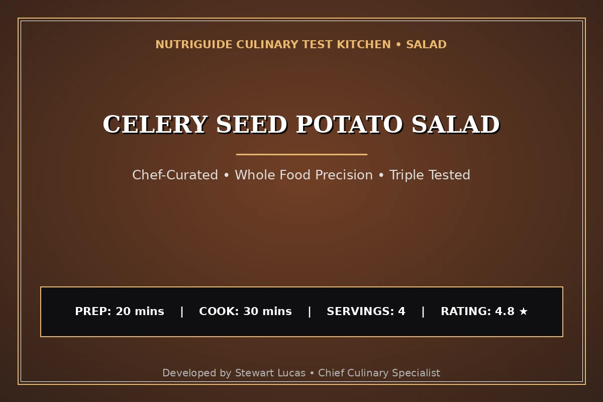 Celery Seed Potato Salad