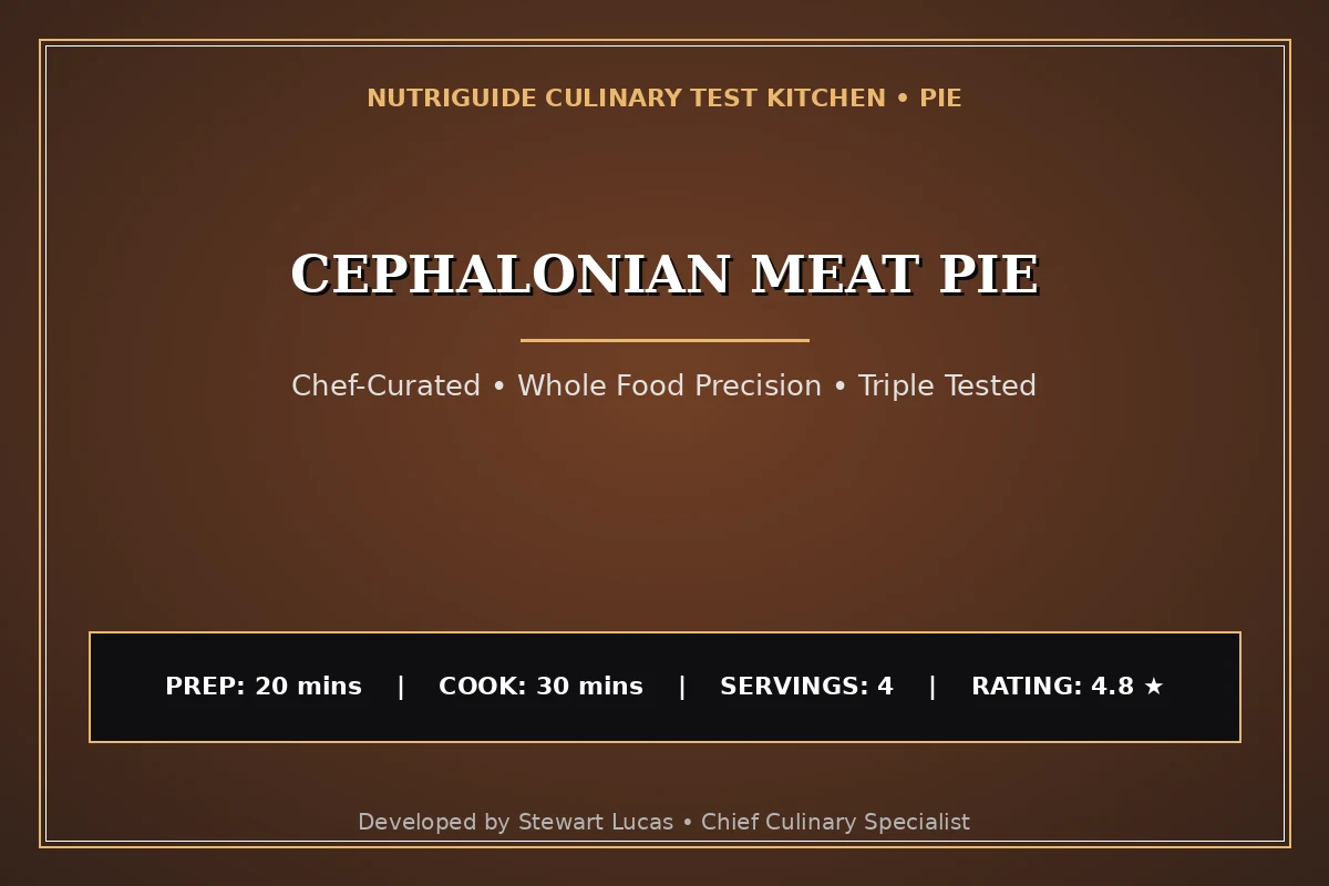 Cephalonian Meat Pie