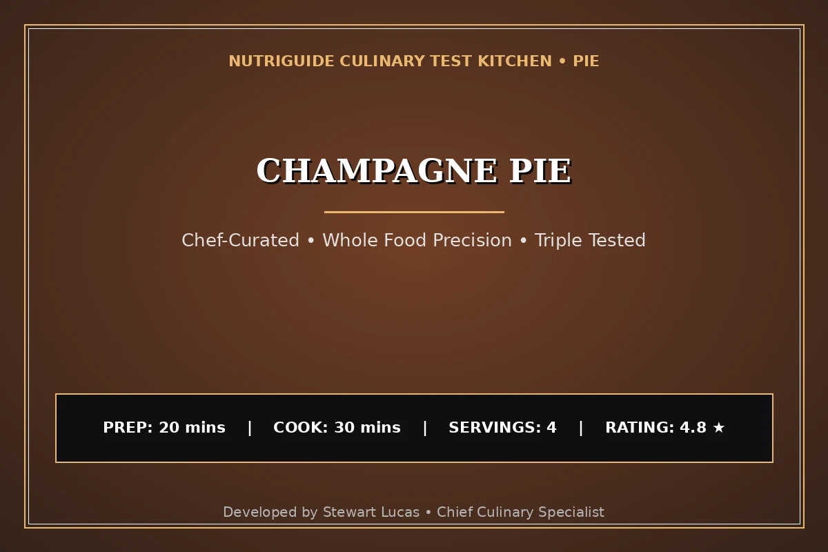 Champagne Pie