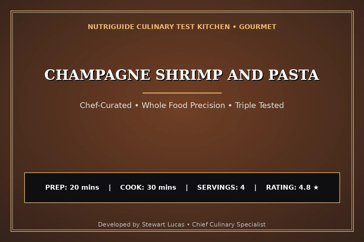 Champagne Shrimp And Pasta