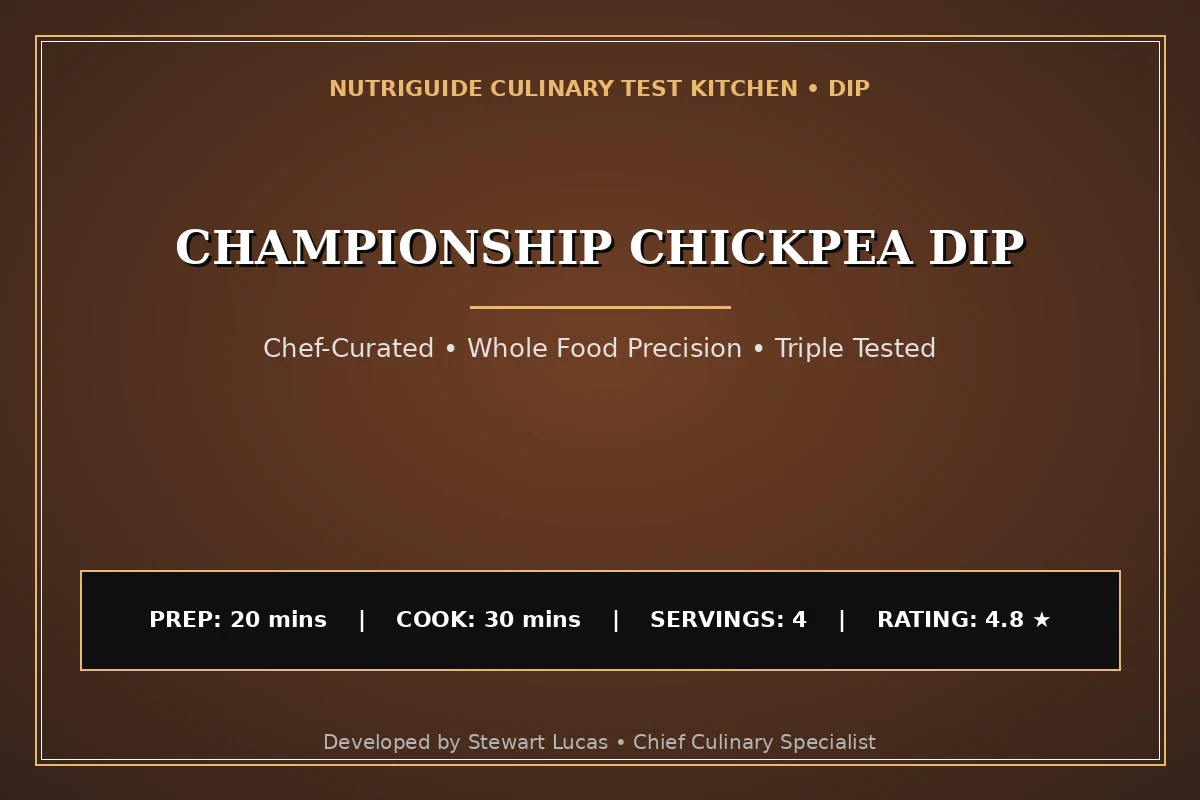Championship Chickpea Dip