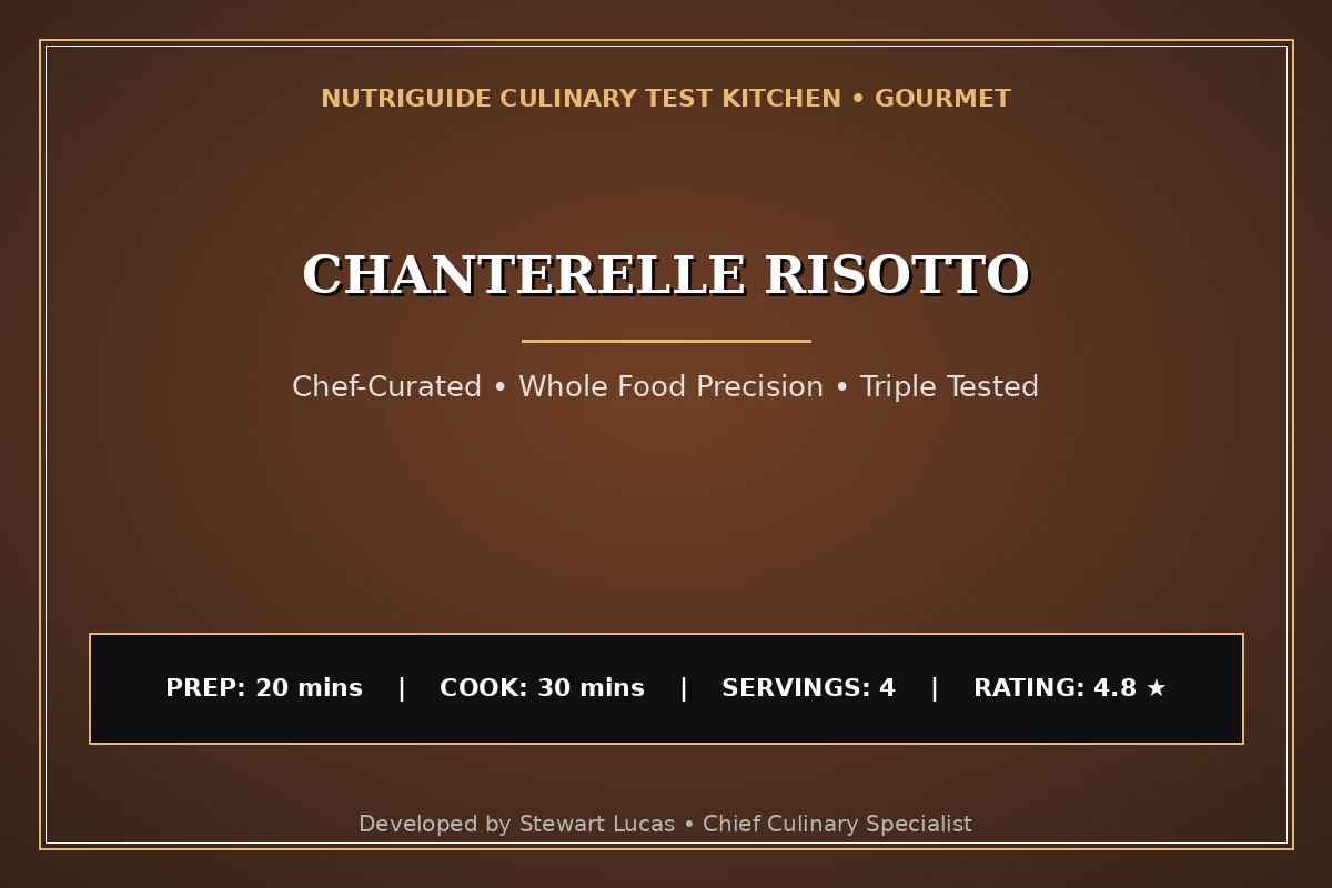 Chanterelle Risotto