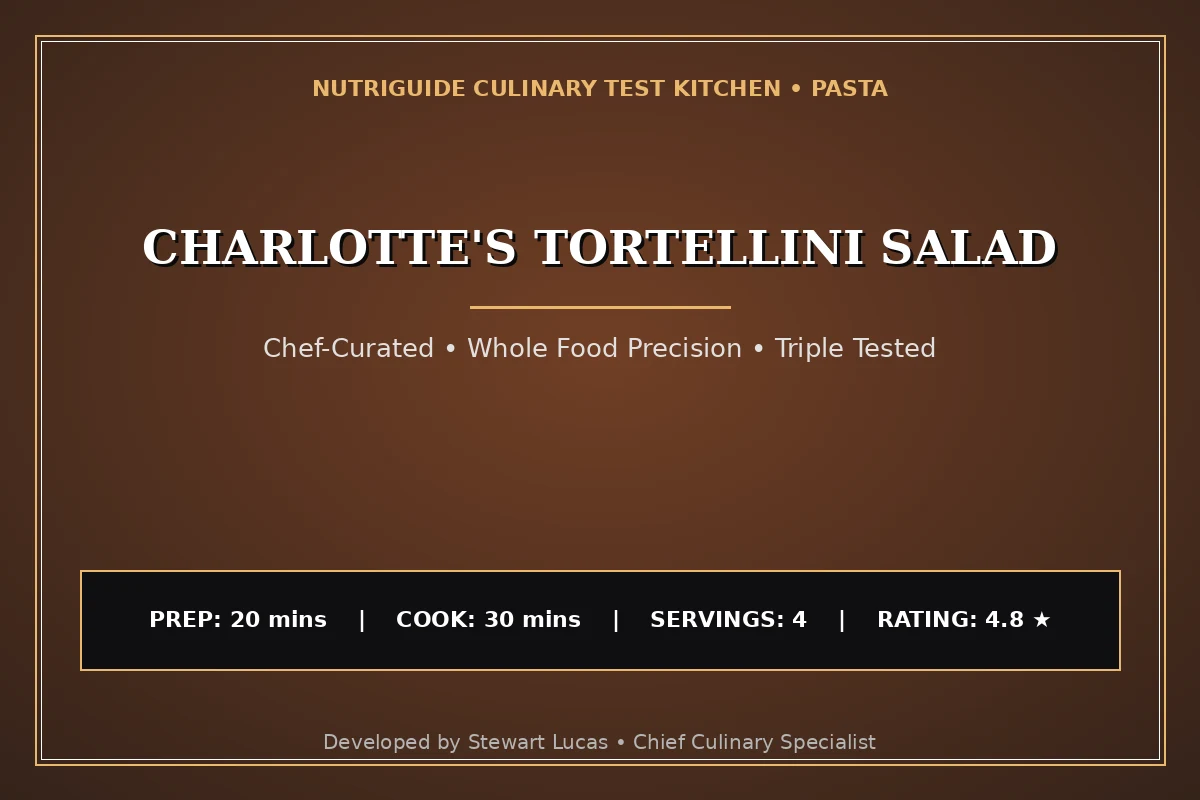 Charlotte'S Tortellini Salad