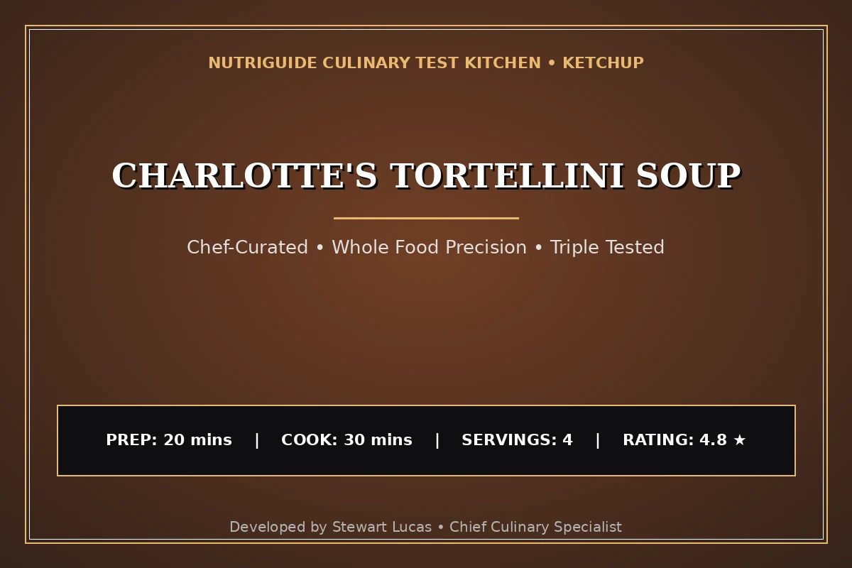 Charlotte'S Tortellini Soup