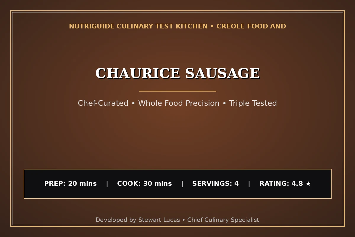 Chaurice Sausage