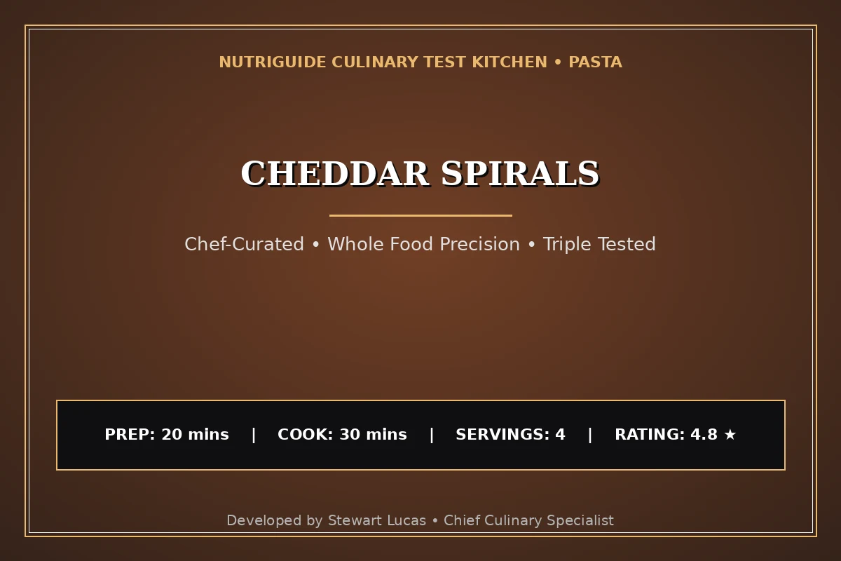 Cheddar Spirals