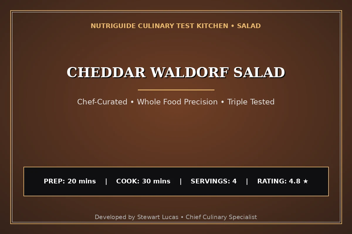 Cheddar Waldorf Salad